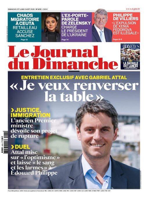 Cover image for Le Journal du dimanche